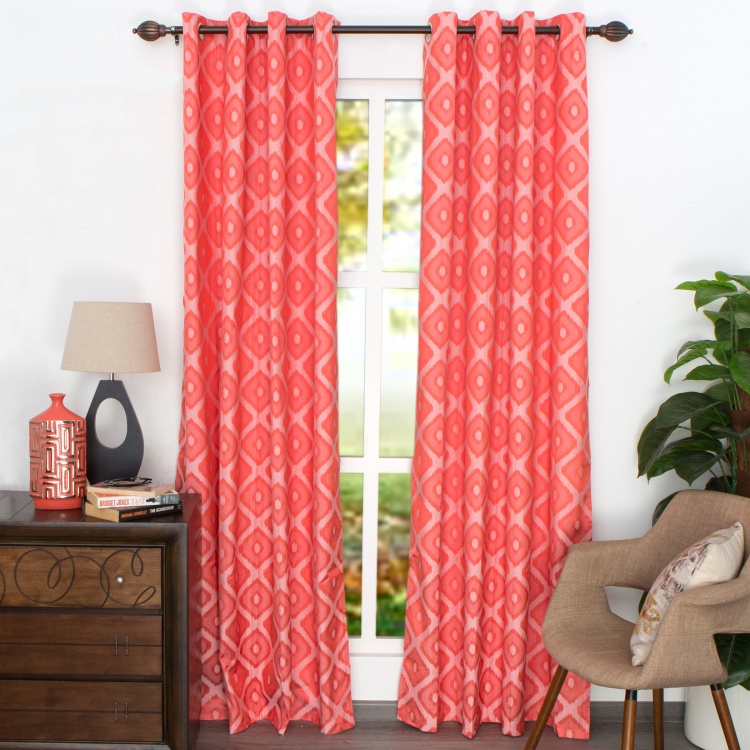 Matrix Griffin Black Out Door Curtain - Set of 2 - 225 x 135 cm