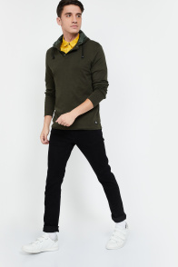 FORCA Dark Wash Five Pocket Jeans