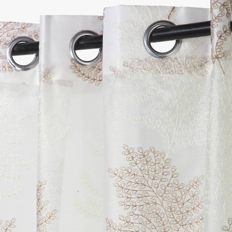 Matrix Sheer Door Curtain - Set Of 2 Pcs.