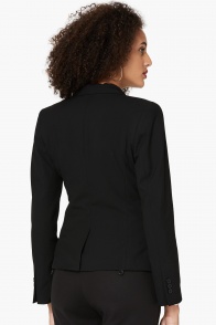 VAN HEUSEN Solid Full Sleeves Blazer